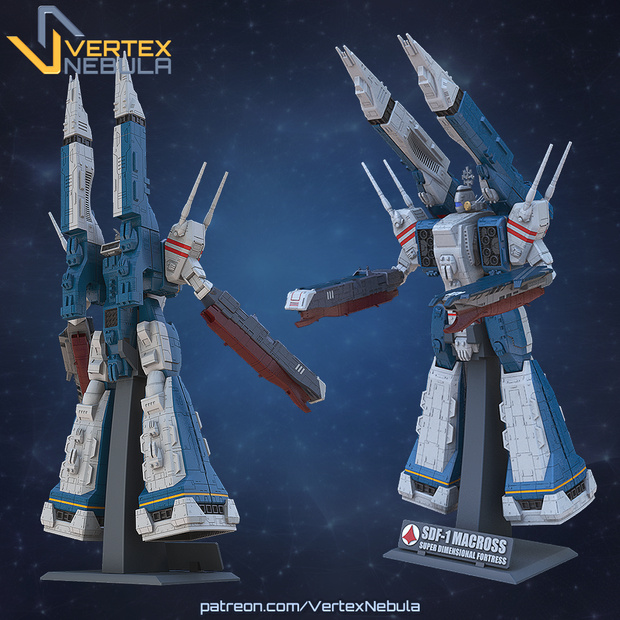 Release: SDF-1 Macross (1/3000 Scale) Robot Mode (TV Version