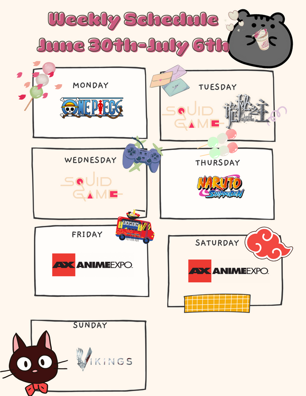 sorry for the late schedule! 😅 
