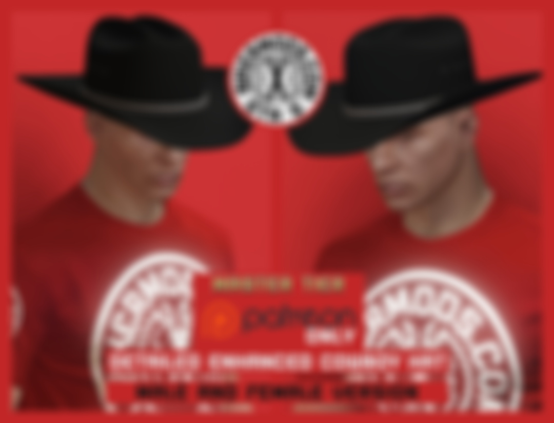 New Detailed Enhanced Cowboy Hat (Master Patreon Exclusive)