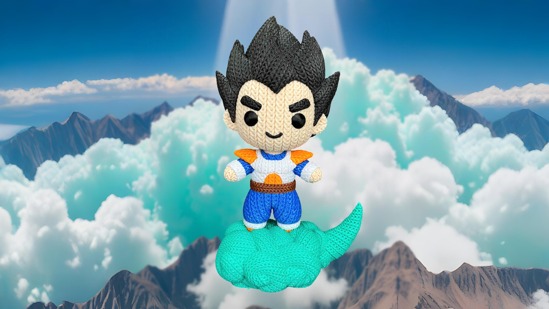 Vegeta Knitted - Crochet - Multipart