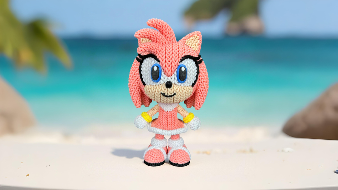 [Multipart Update] Amy Rose - Knitted - Crochet