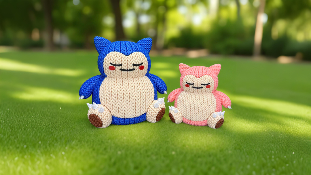 [Multipart Update] Pokemon Snorlax - Knitted - Crochet
