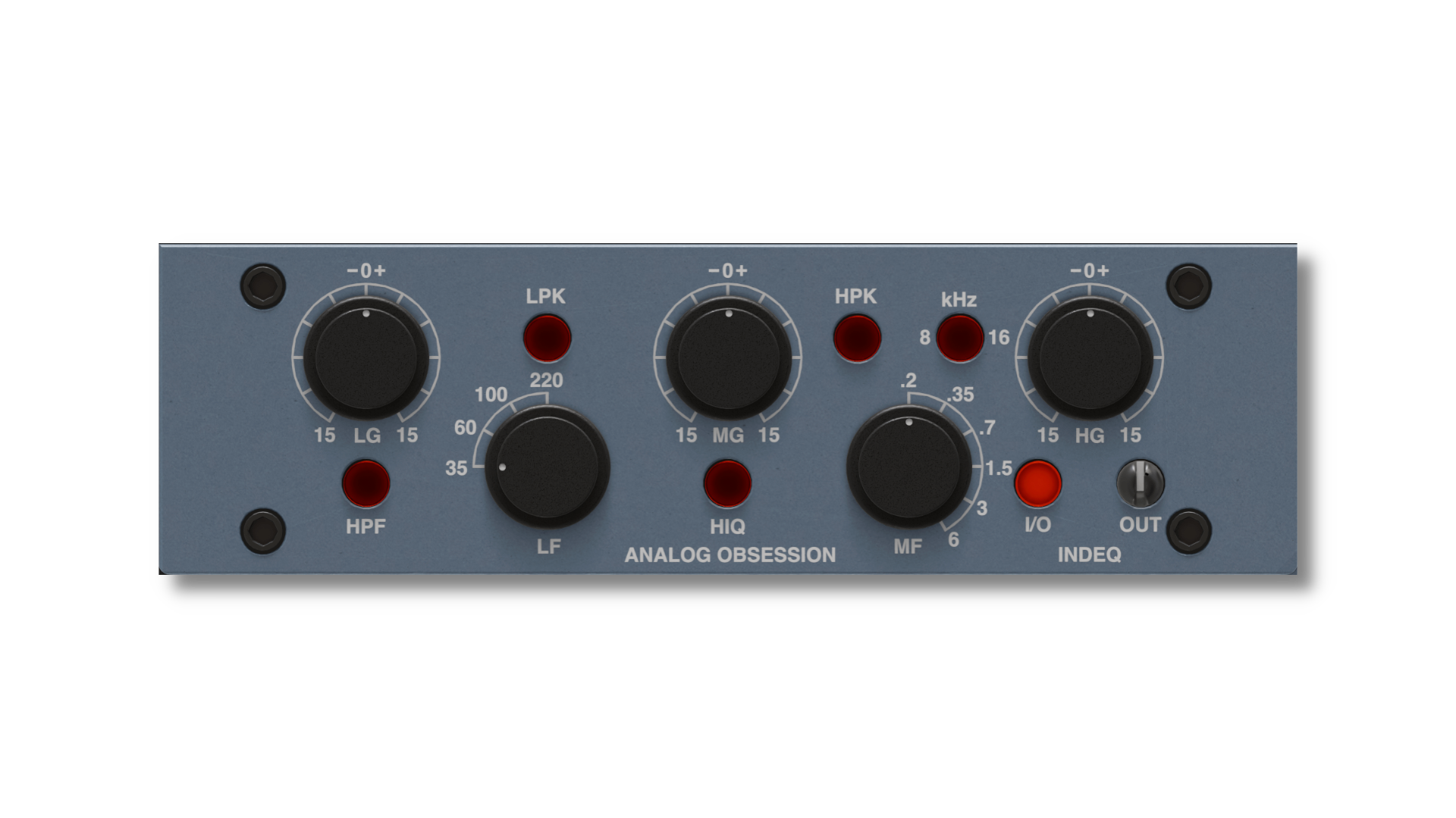 Analog Obsession releases 'INDEQ' - Pure inductor based equalizer