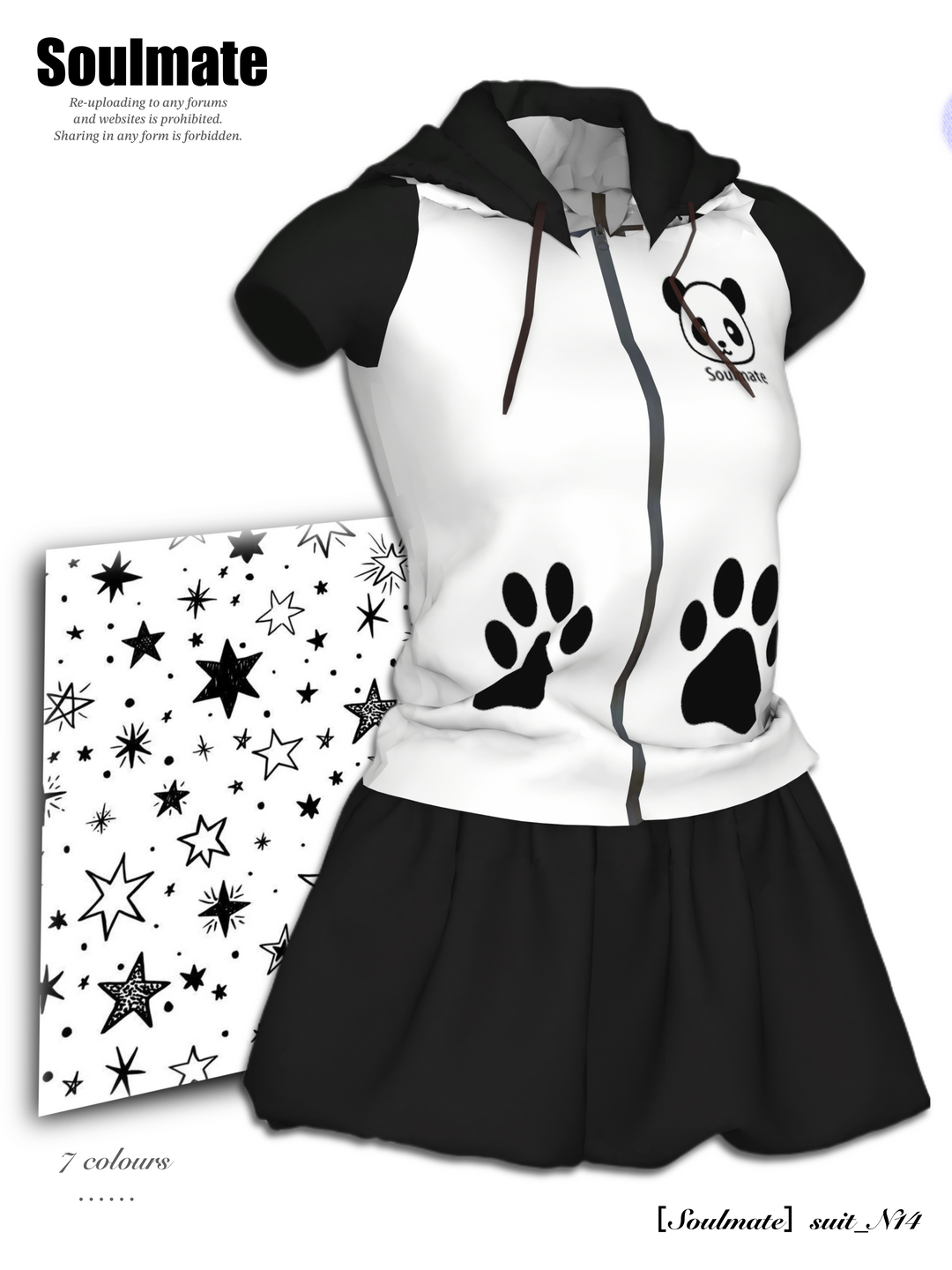Soulmate N14_小熊猫_suit | Patreon