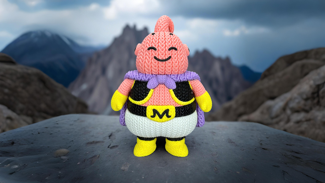 Fat Buu - Knitted - Crochet - Multipart