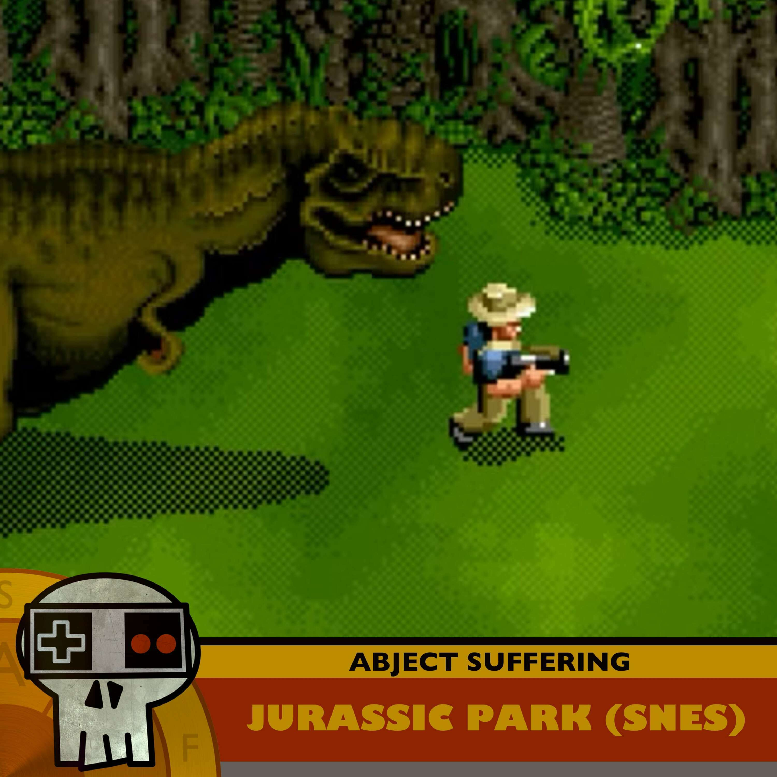 Abject Suffering 606: Jurassic Park (SNES)
