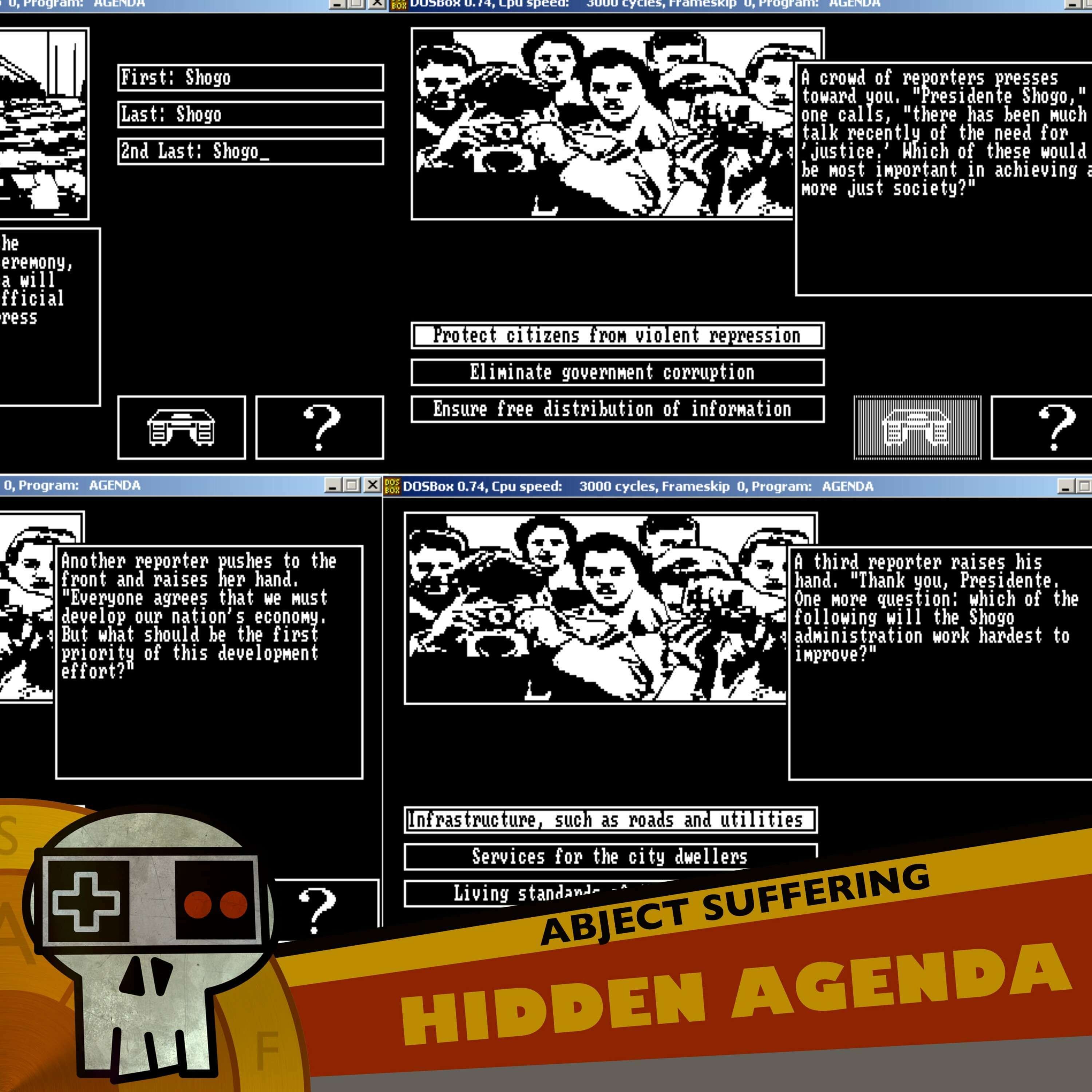 Abject Suffering 478: Hidden Agenda