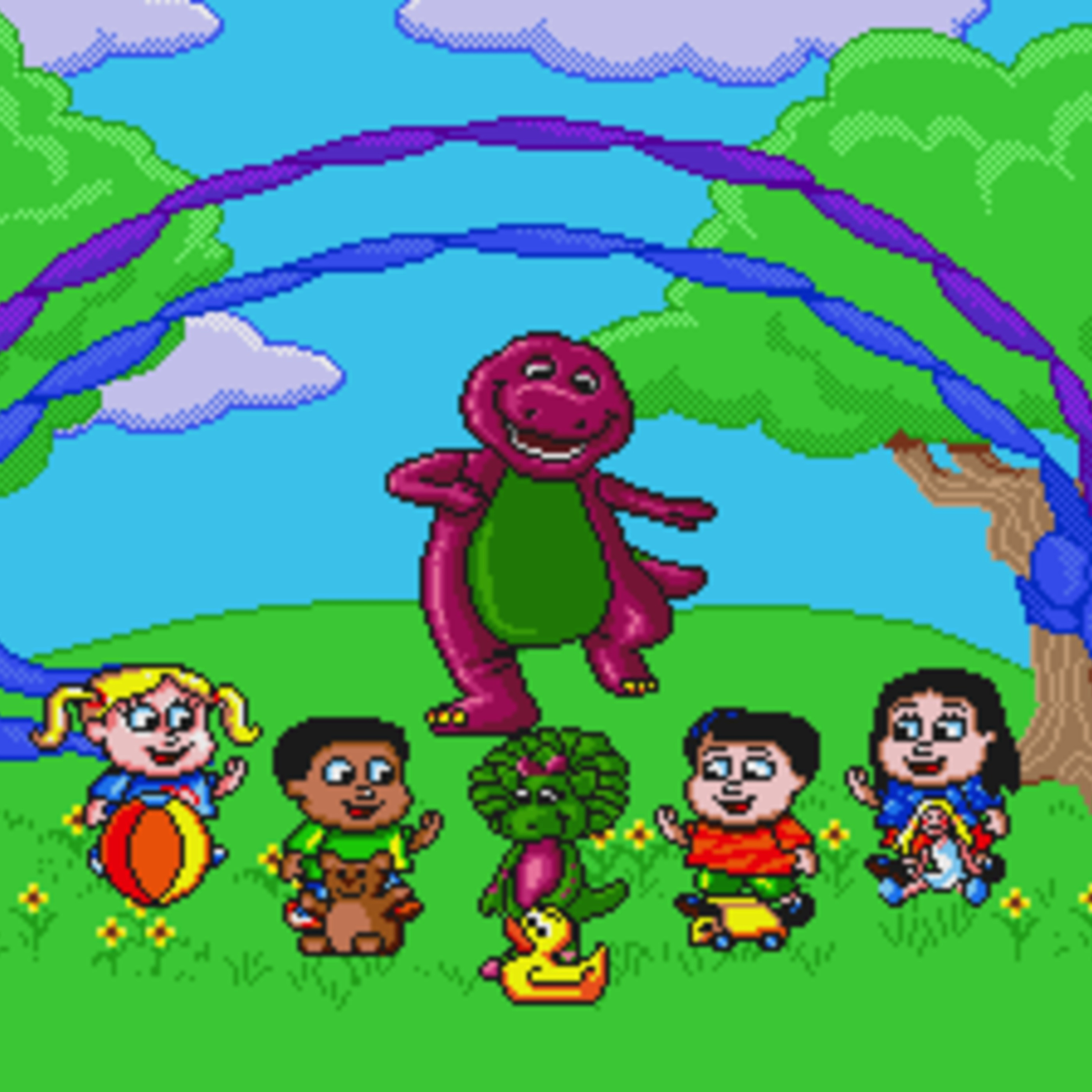 Abject Suffering 104: Barney's Hide and Seek Game