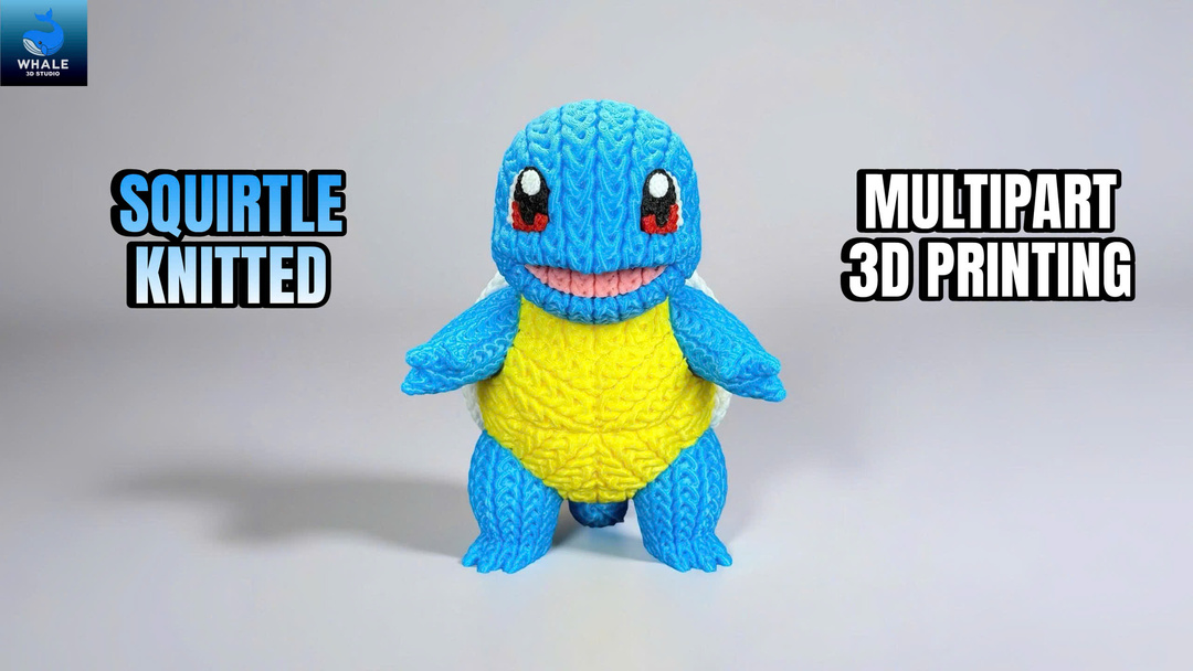 Squirtle - Knitted - Crochet - Multipart