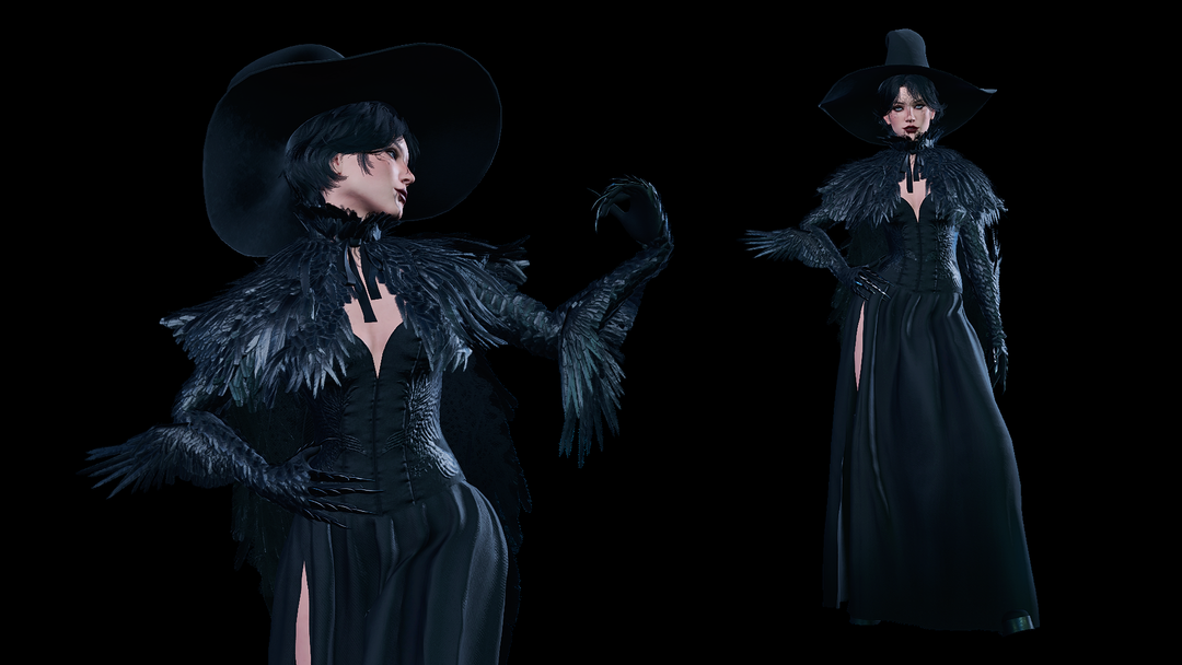 Download] Raven Witch Outfit | Patreon