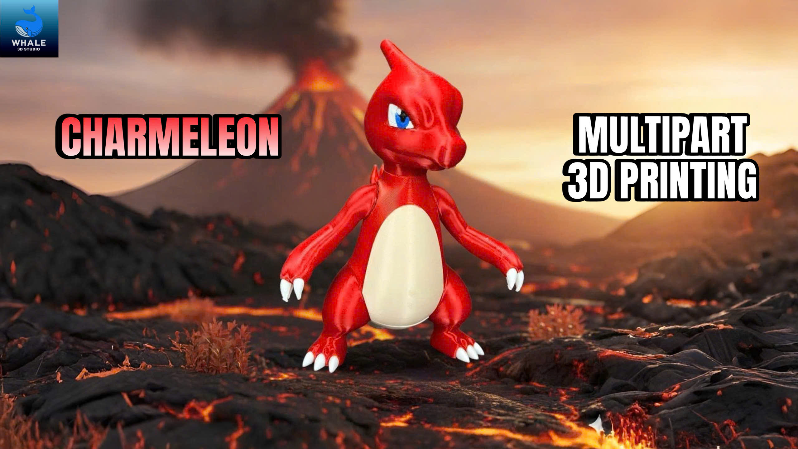 Pokemon Charmeleon - Multipart