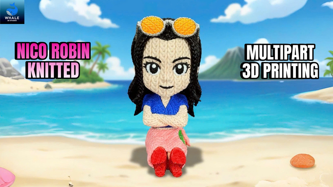 Nico Robin - Knitted - Crochet - Multipart