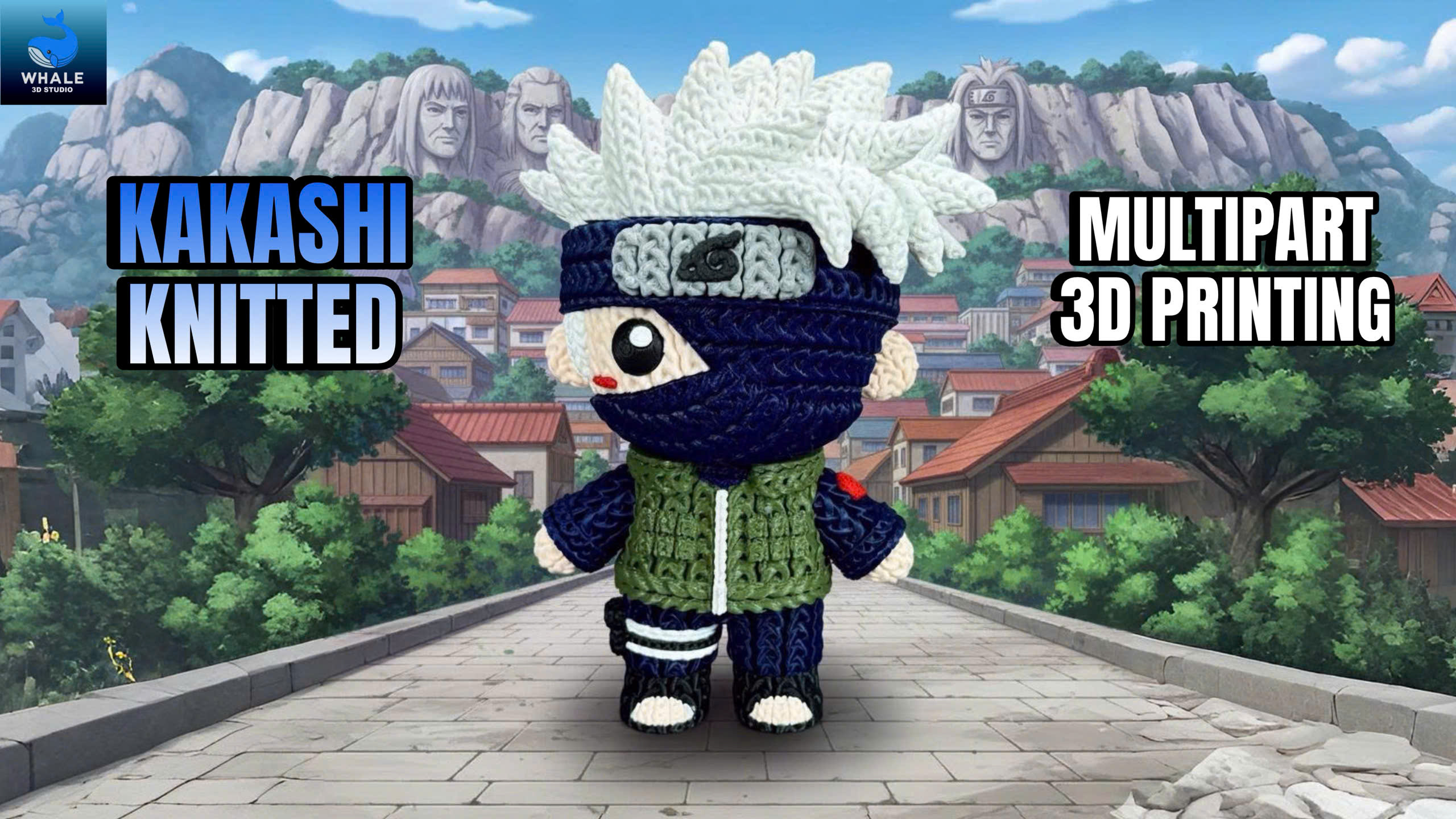Kakashi - Knitted - Crochet - Multipart