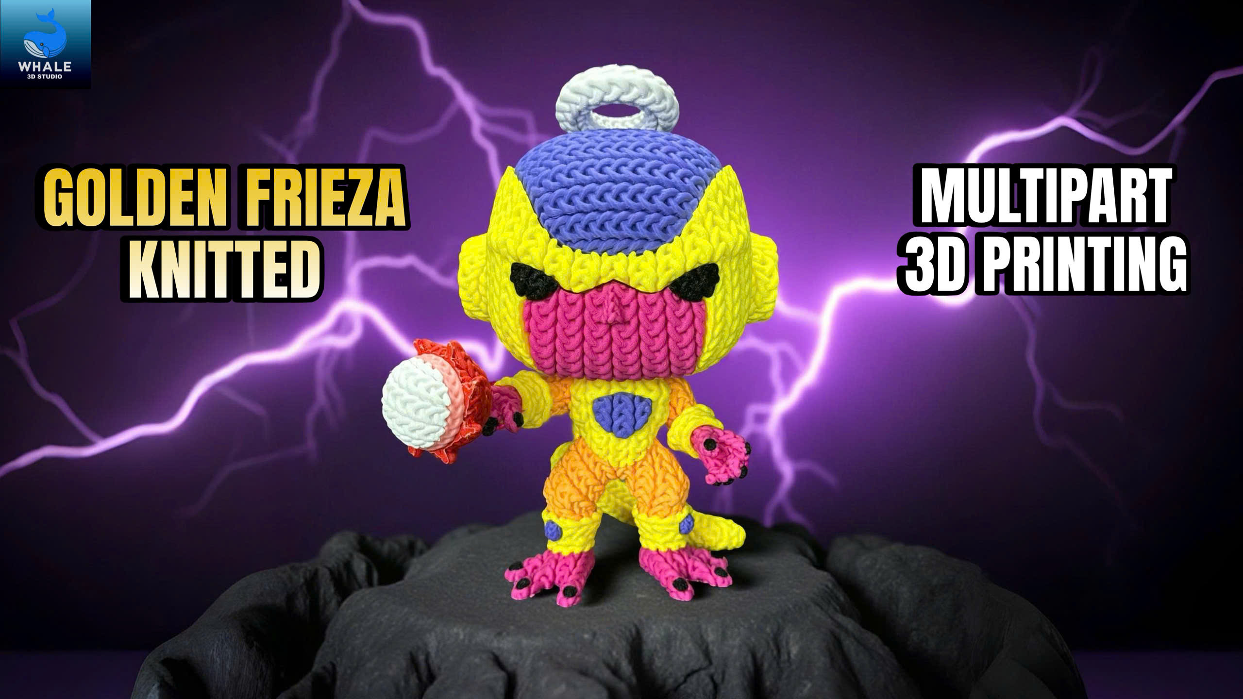 Golden Frieza - Knitted - Crochet - Multipart