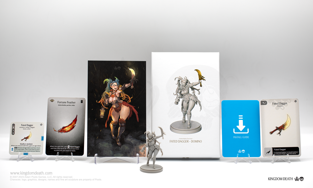Indomitable Survivor – Fated Dagger Domino | A White Box Review