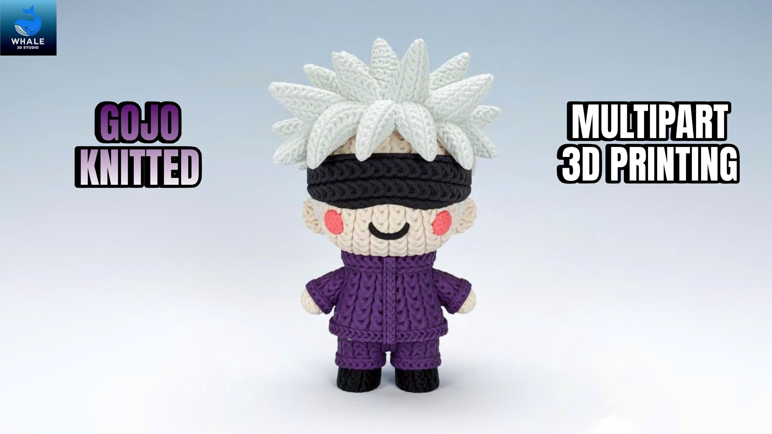 Gojo Satoru - Knitted - Crochet - Multipart