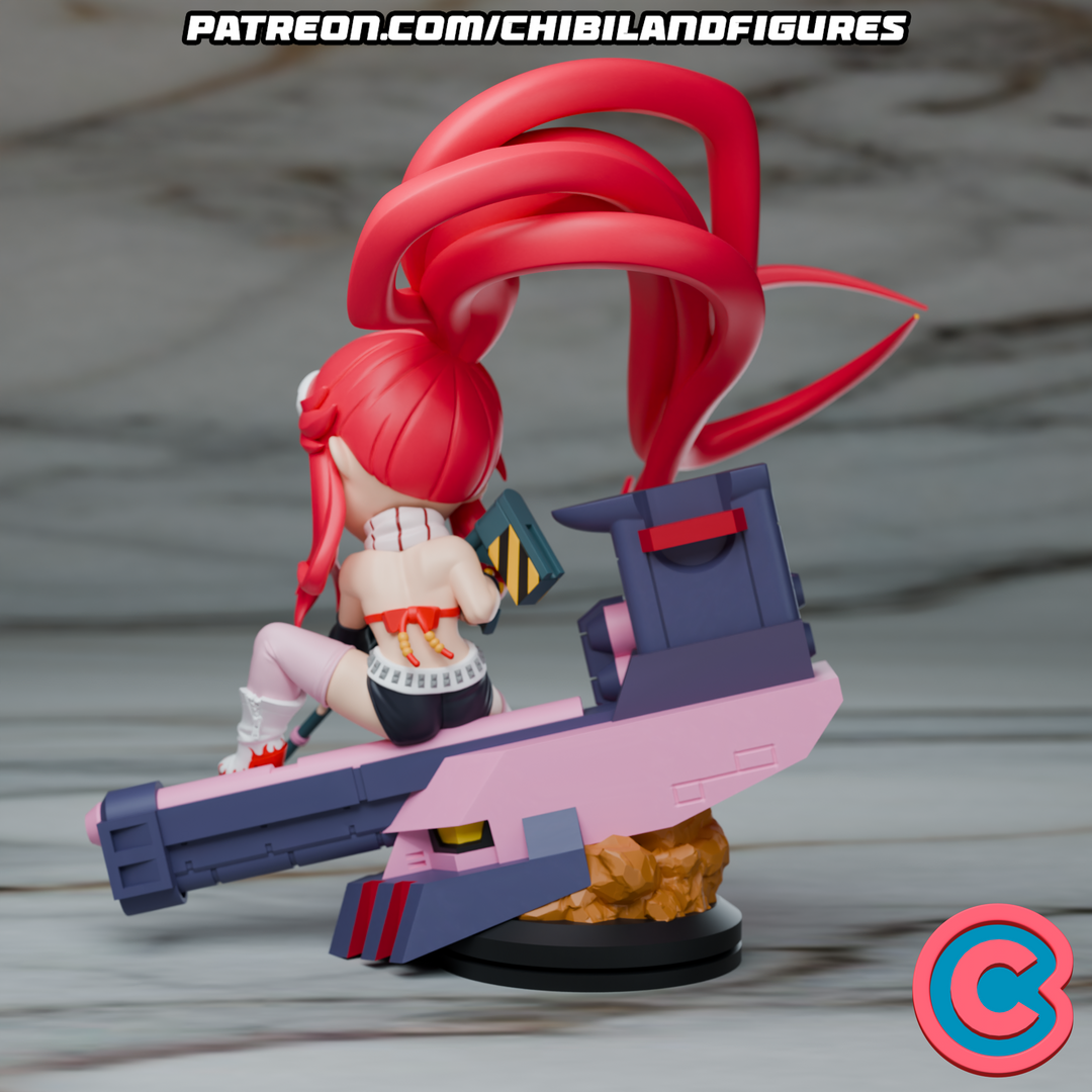 💥 YOKO (Gurren Lagann) - CHIBI | Patreon