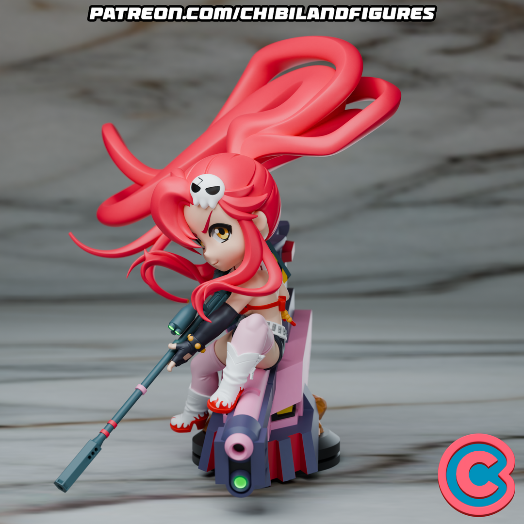 💥 YOKO (Gurren Lagann) - CHIBI | Patreon