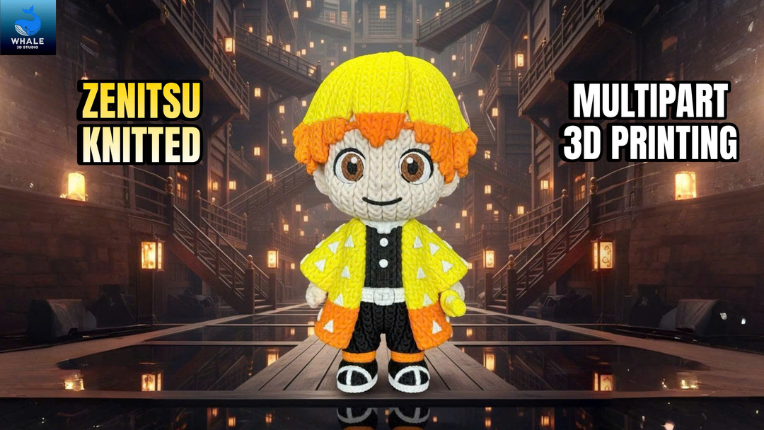 Zenitsu - Knitted - Crochet - Multipart