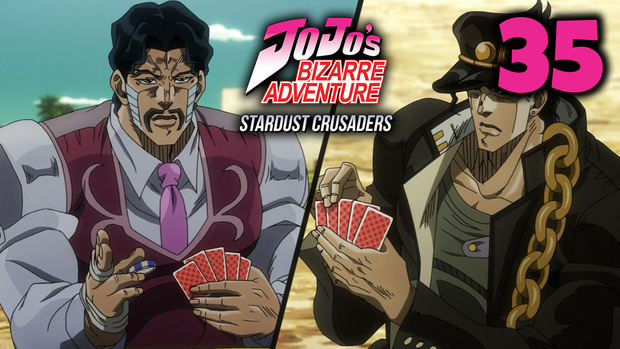 JJBA Stardust Crusaders - Ep 35 - D'Arby the Gambler, Part 2 (UNCUT REACTION)
