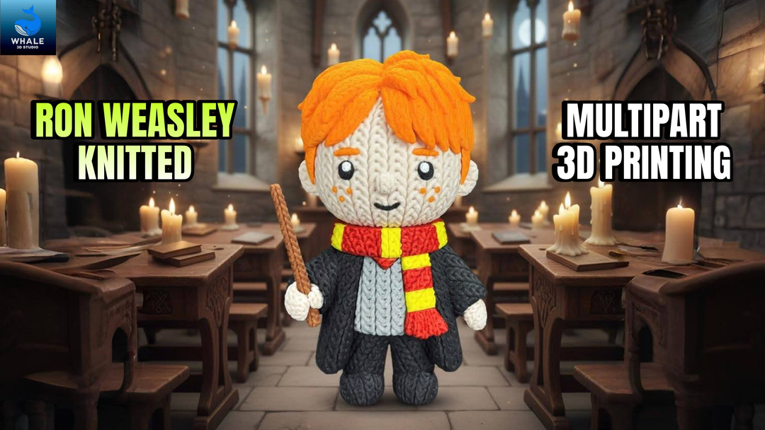 Ron Weasley - Knitted - Crochet - Multipart
