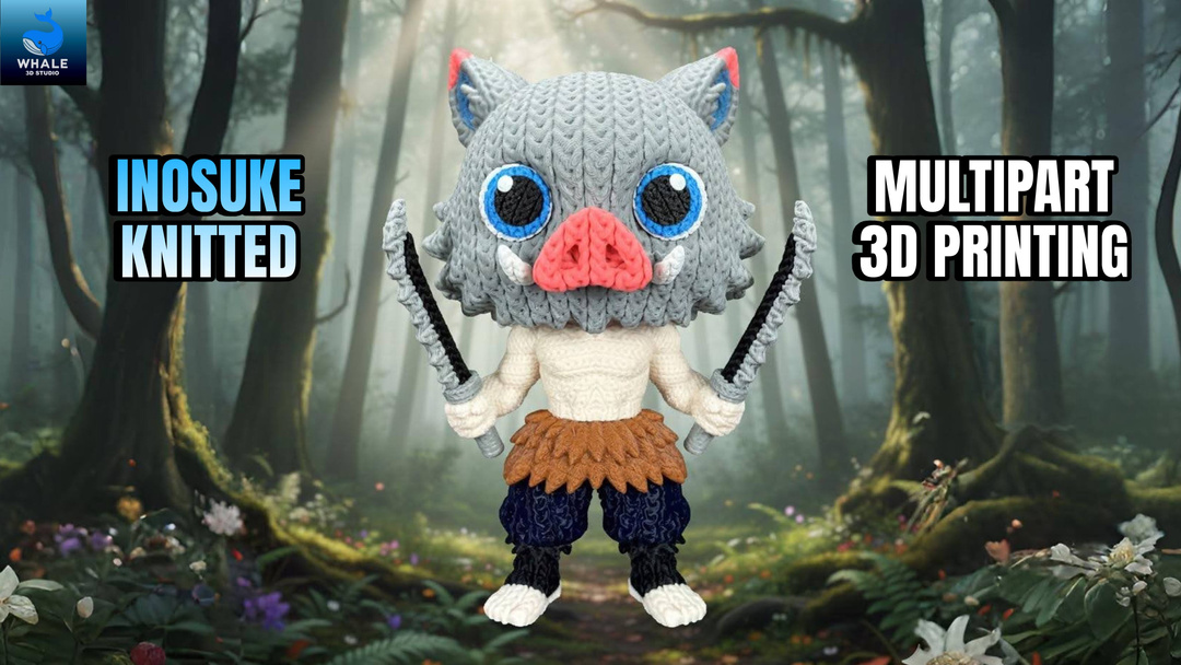 Inosuke - Knitted - Crochet - Multipart