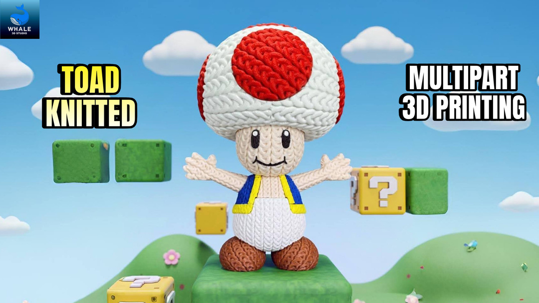 Toad - Knitted - Crochet - Multipart