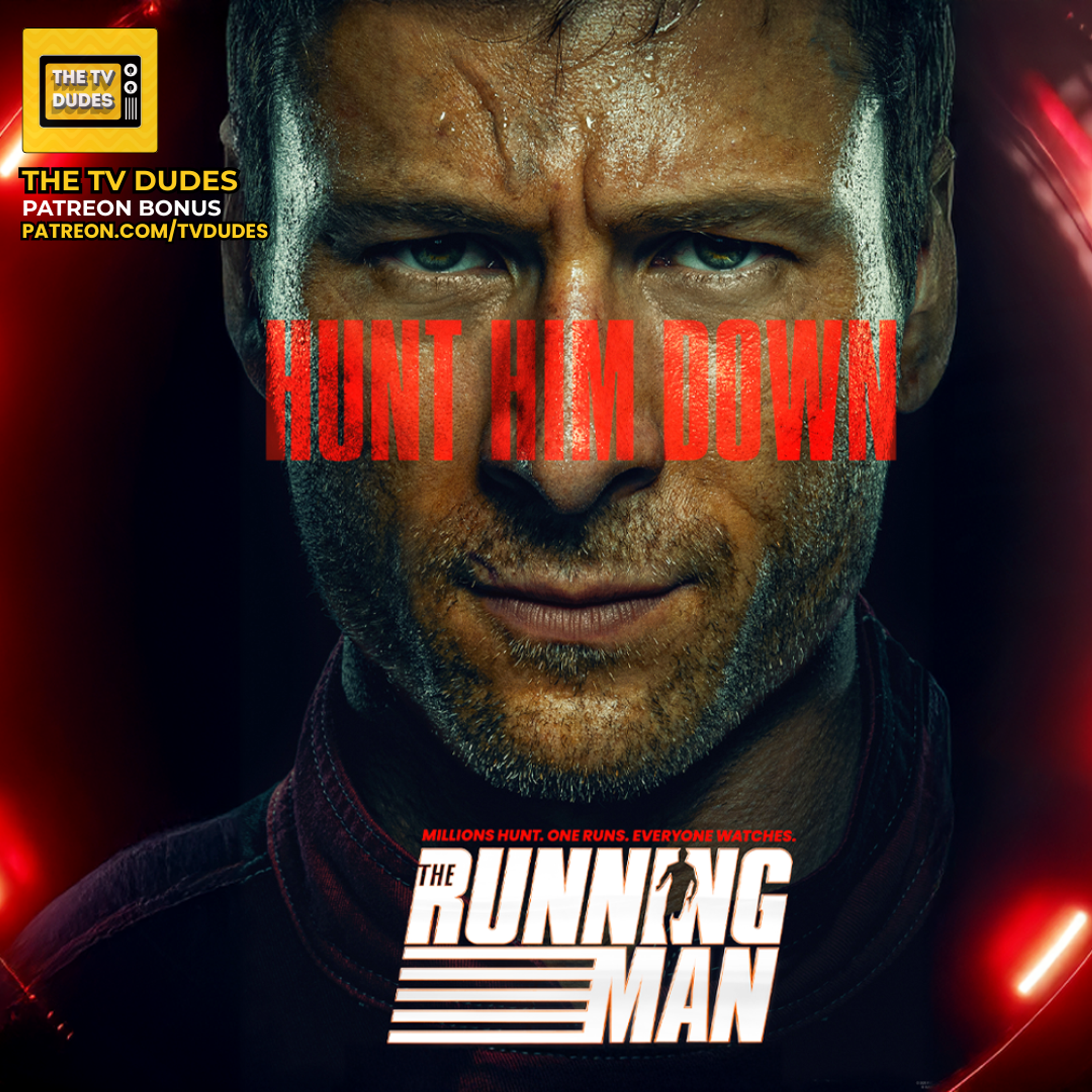 [PREVIEW] THE RUNNING MAN (2025) - TV Dudes at the Movies! episode artwork