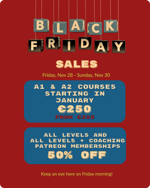 Black Friday Sales coming this Friday