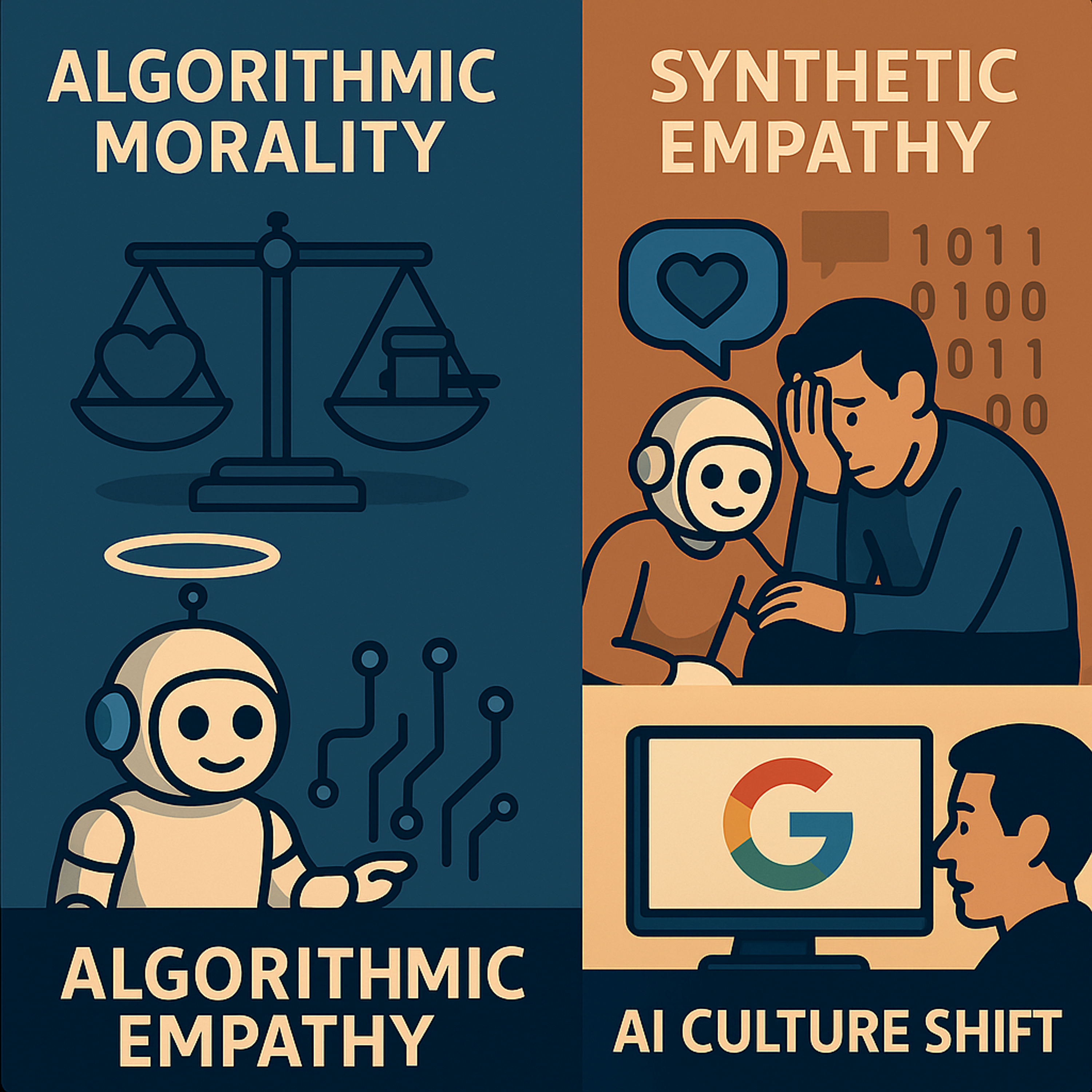 Algorithmic Morality, Synthetic Empathy, and Google’s AI Culture Shift — Episode 7 episode artwork