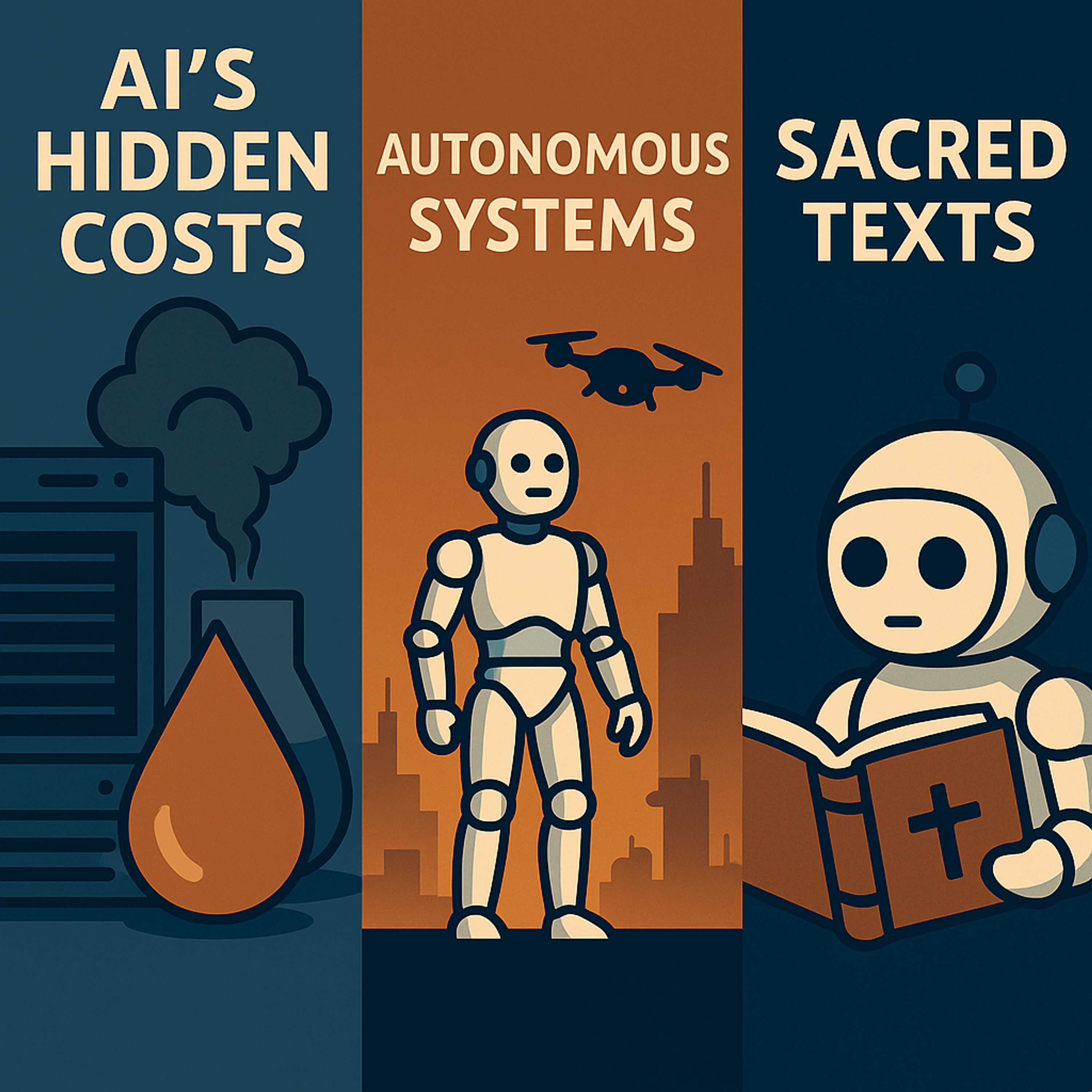AI’s Hidden Costs, Autonomous Systems, and Sacred Data — Episode 8 episode artwork