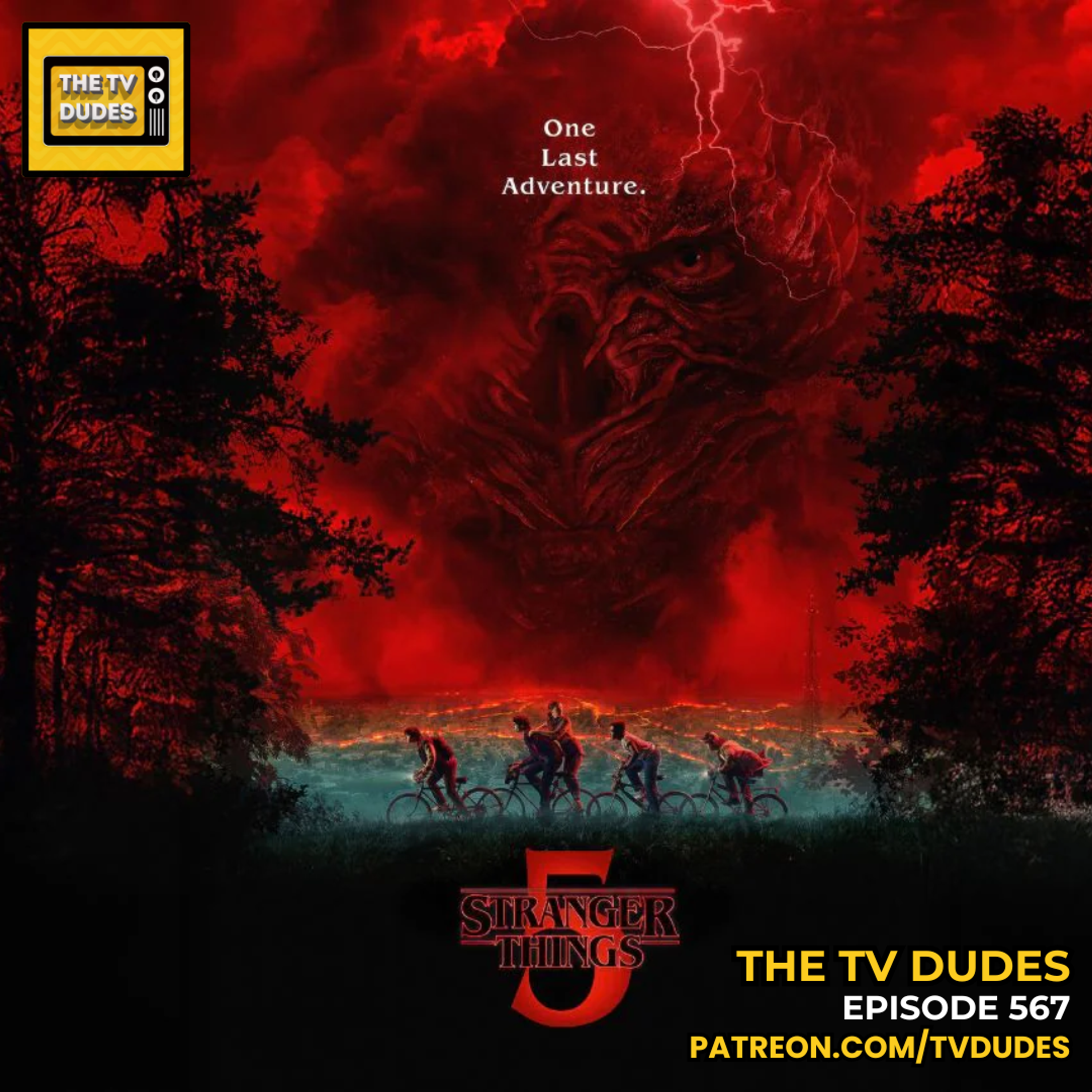 Stranger Things 5 Volume 1 (Netflix) episode artwork