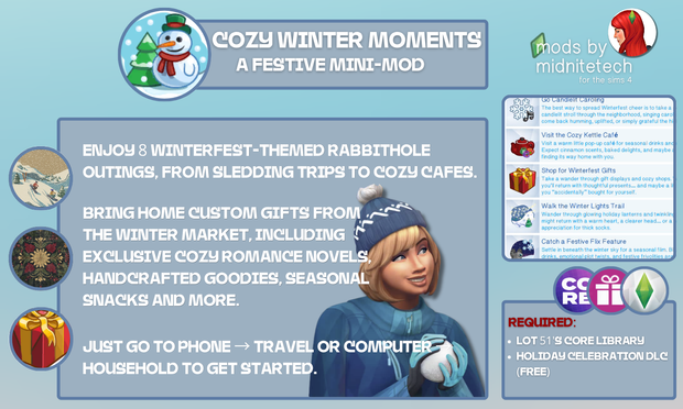 Cozy Winter Moments: A Free Seasonal Mini-Mod ❄️ | Patreon