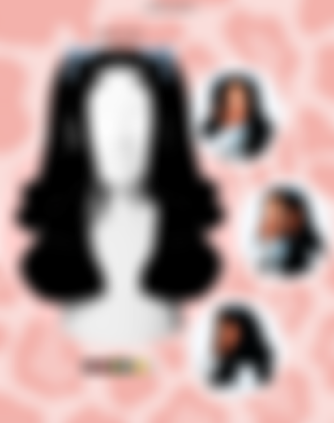 SIIKGLOBAL Kids Hairpack with four child hairstyles