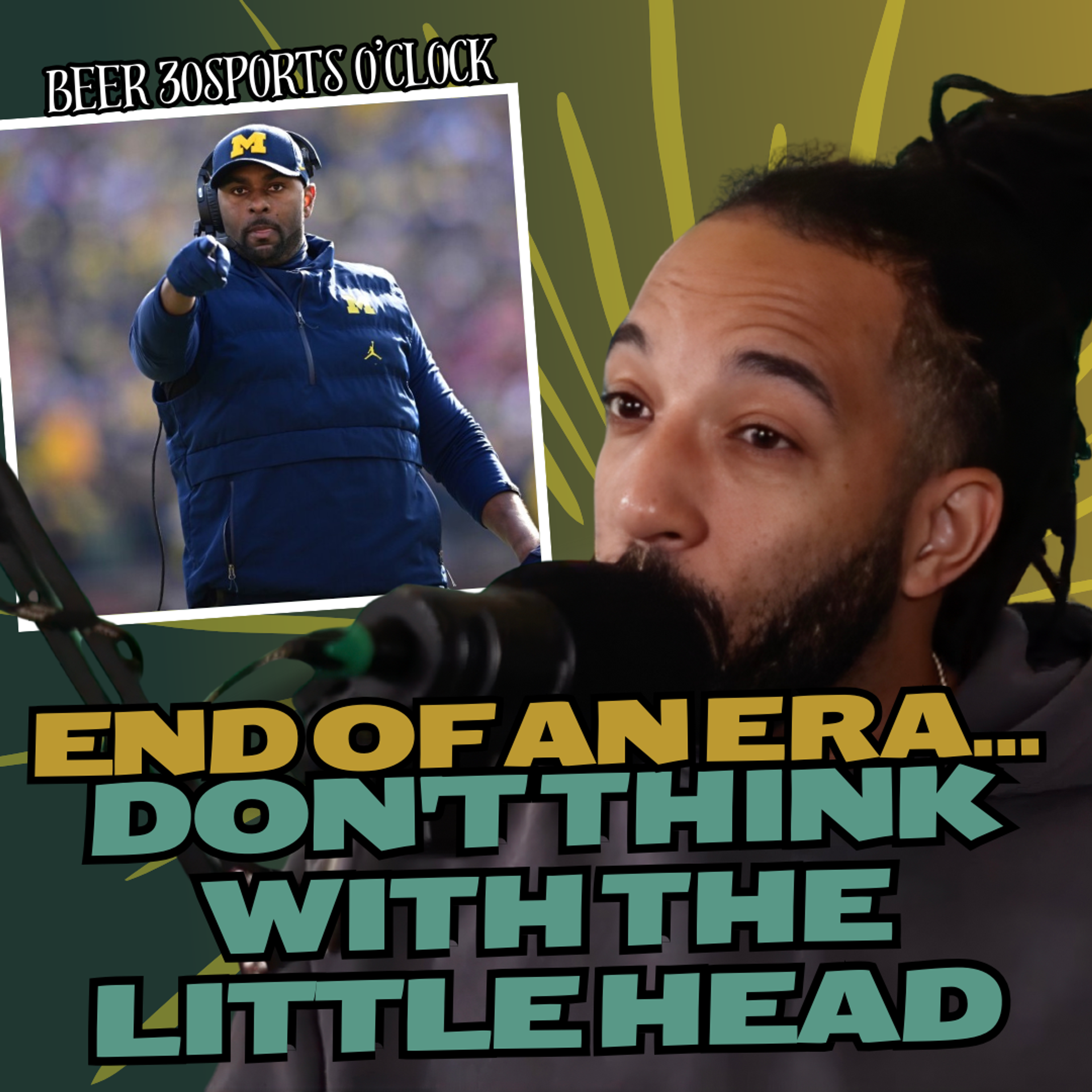 Beer 30 Sports O'clock: End of an era... Don't think with the little head episode artwork