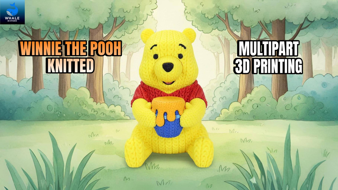 Winnie the Pooh - Knitted - Multipart