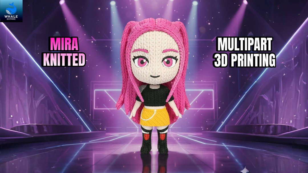 Mira | HUNTR/X - KPop Demon Hunters - Knitted - Multipart