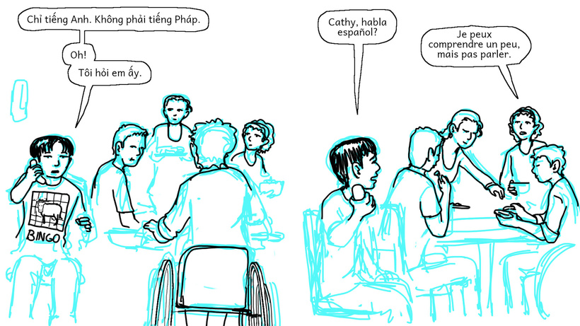 Maurice calls his mother to ask for help in getting Cathy her drivers license