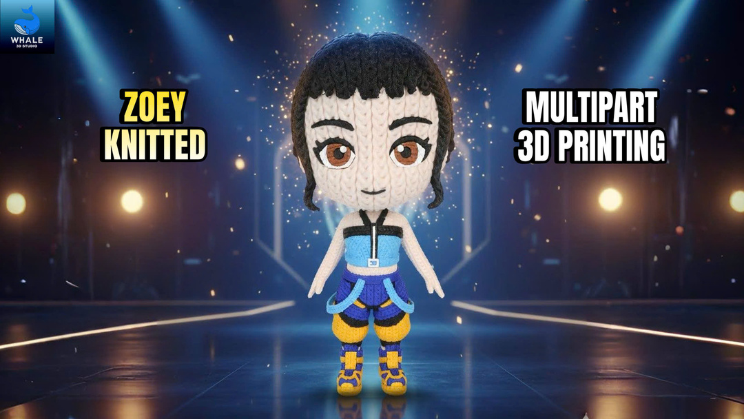 Zoey | HUNTR/X - KPop Demon Hunters - Knitted - Multipart