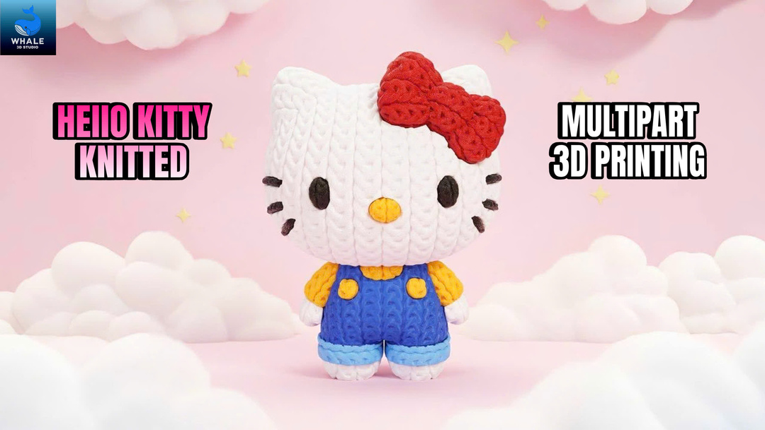 Hello Kitty - Knitted - Crochet - Multipart