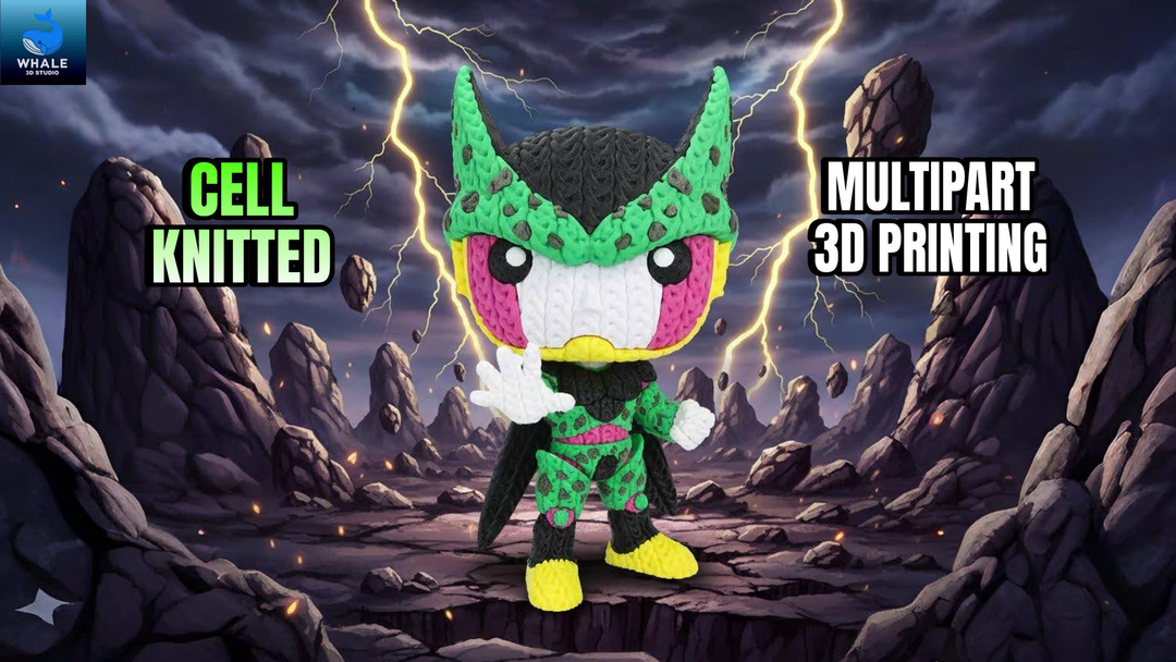 Cell - Knitted - Crochet - Multipart