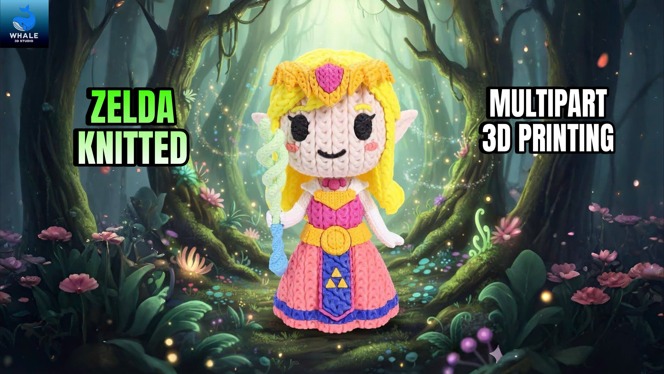 Princess Zelda - Knitted - Crochet - Multipart