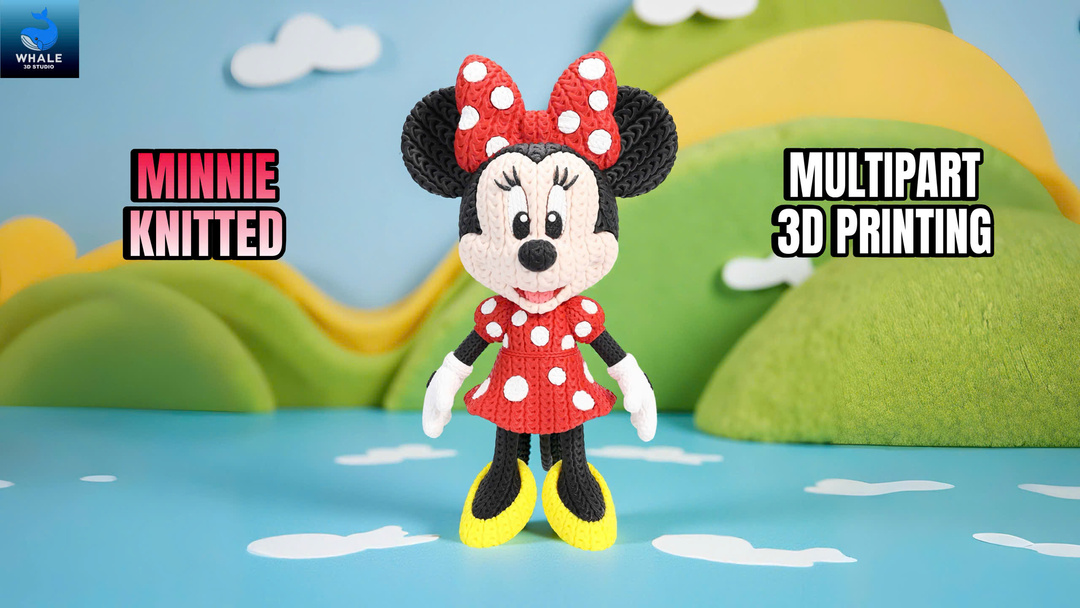 Minnie - Knitted - Crochet - Multipart