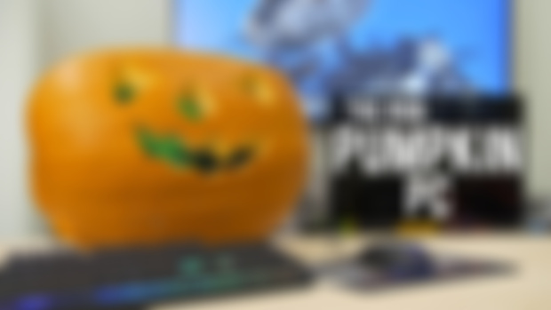 The RGB Pumpkin PC!