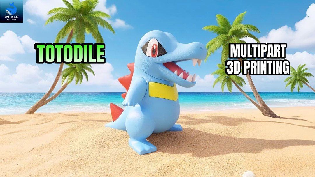 Pokemon Totodile - Multipart