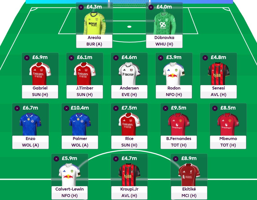 FPL GW25 wildcard drafts