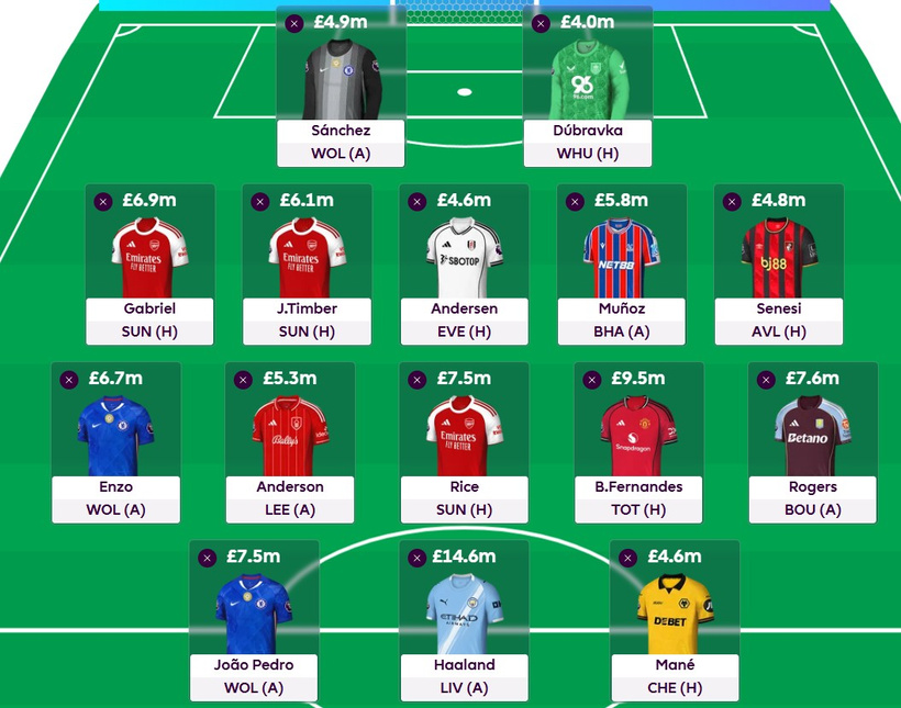 FPL GW25 wildcard drafts