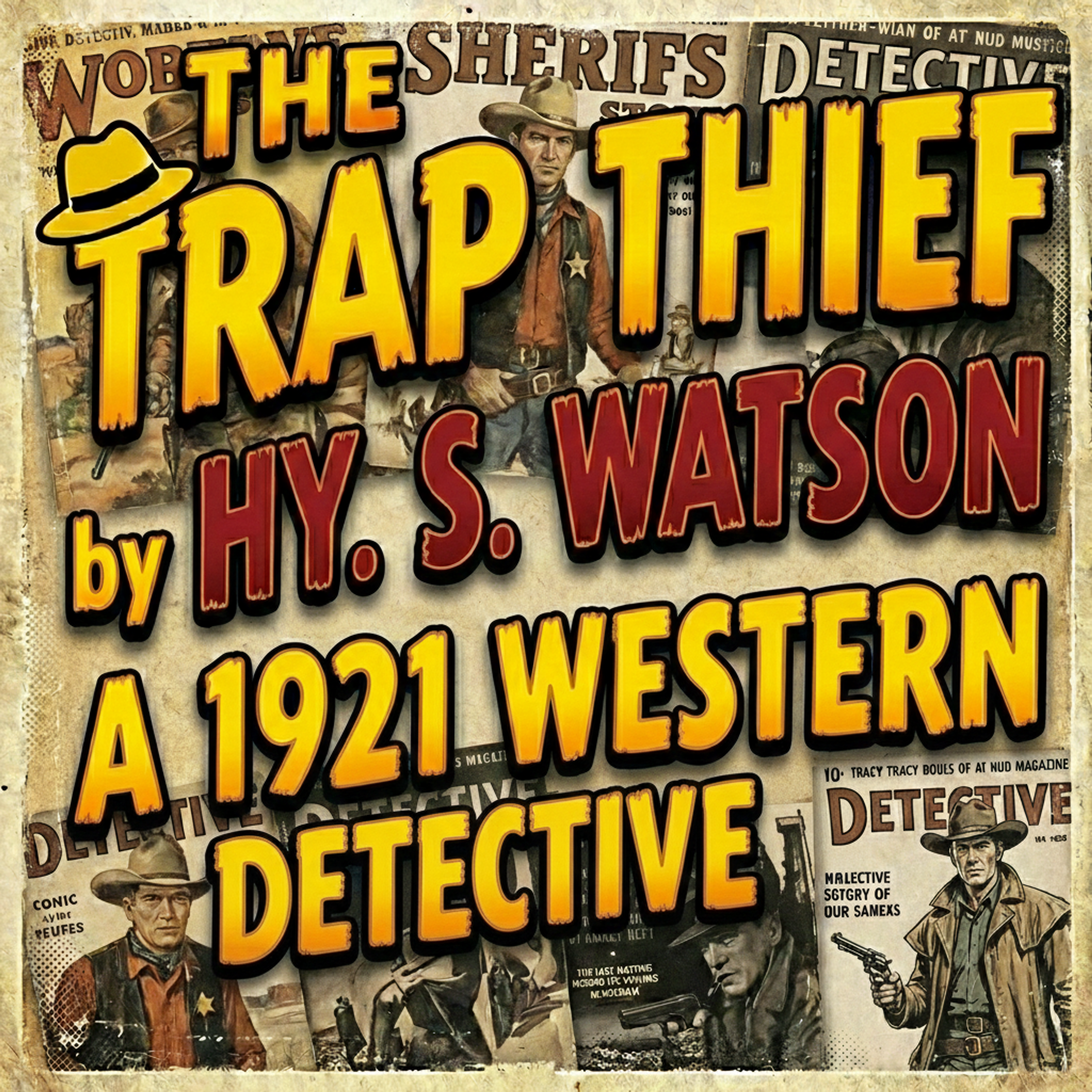 The Trap Thief by Hy. S. Watson and Asa Steele | 1921 Western Detective episode artwork