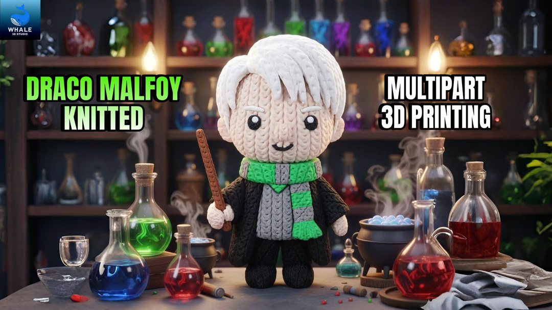 Draco Malfoy - Knitted - Crochet - Multipart