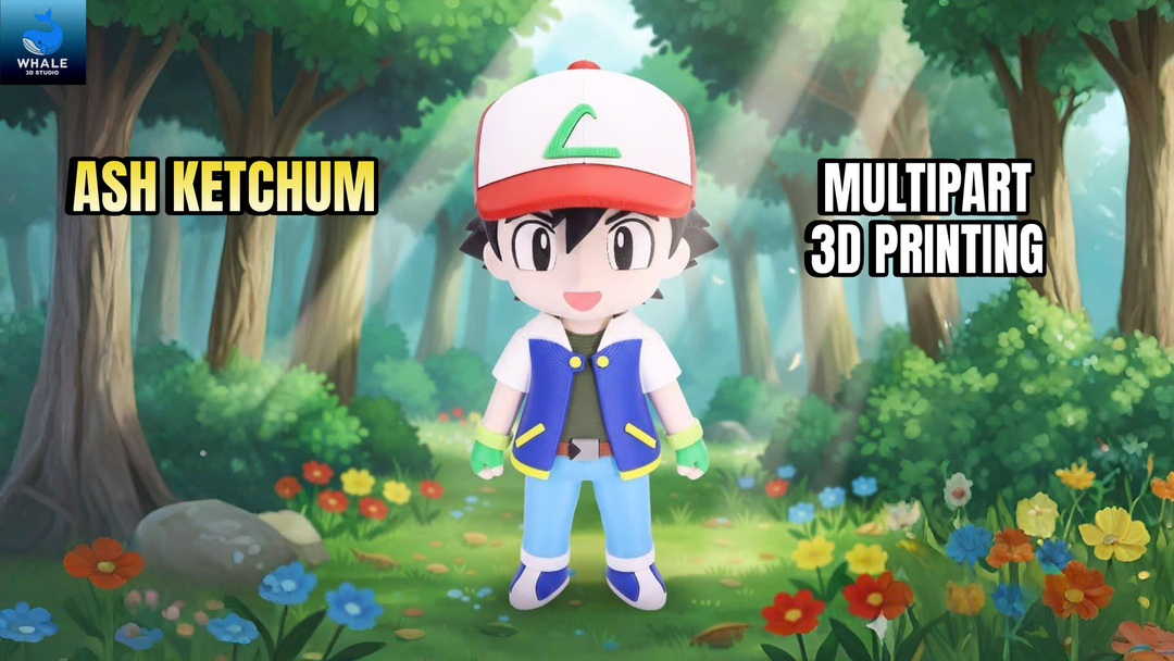 Ash Ketchum (Satoshi) - Multipart